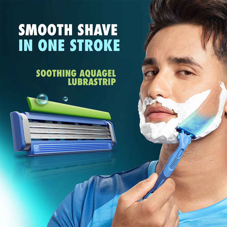 Gillette Guard 3in1 Mens Razor 2 Cartridge 1 Razor