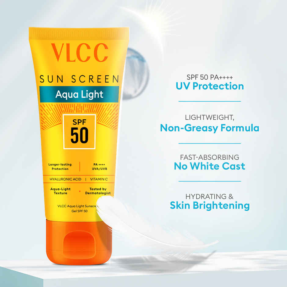 VLCC Aqua Light Sunscreen Gel SPF 50 PA++++