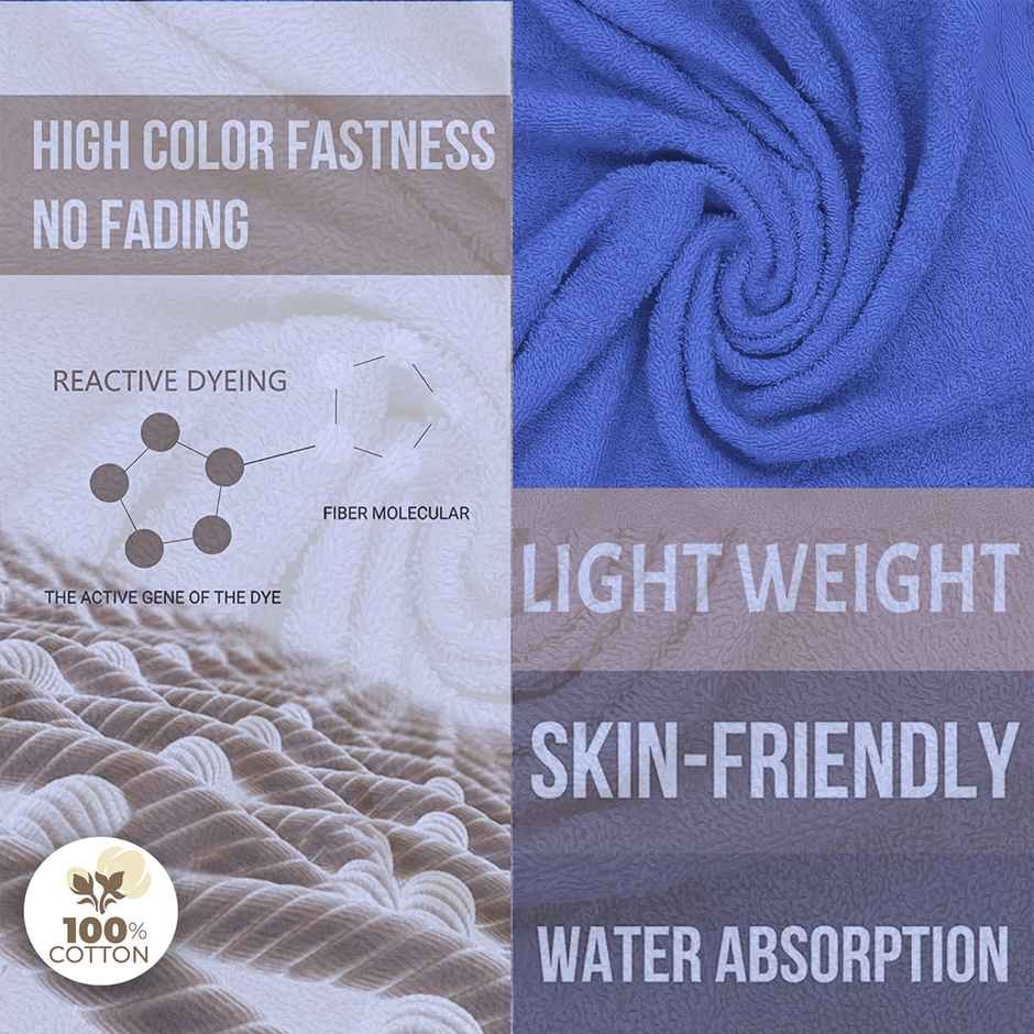 Sassoon Anatolia 100% Cotton Hand Towel | Heaven | 40 x 60 cm