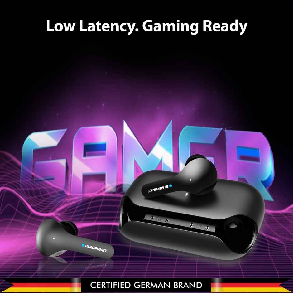 Blaupunkt Btw300 Xtreme True Wireless With Unstoppable 150 Hrs Playtime(Black, In The Ear)