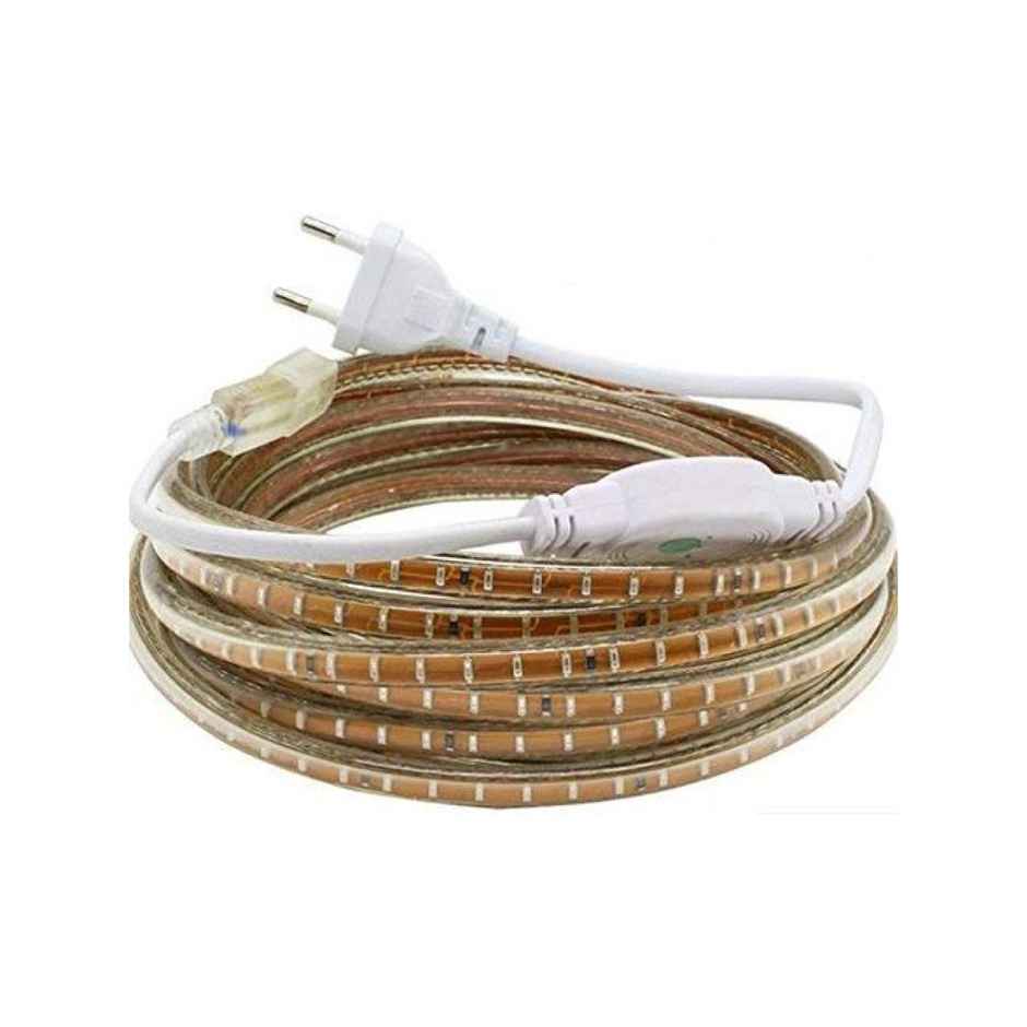 DesiDiya LED Strip Rope Light with Adapter | Warm White | Water Proof | Ceiling Light | 5 m