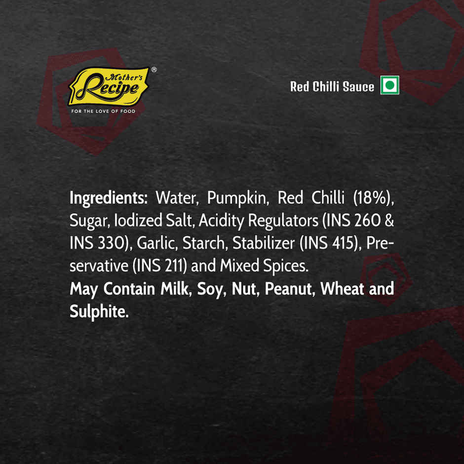 Mothers Recipe Red Chilli Sauce