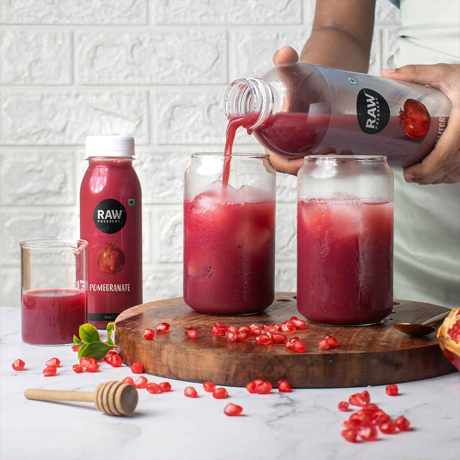 Raw Pressery Pomegranate Fruit Juice | Fresh & Fruity