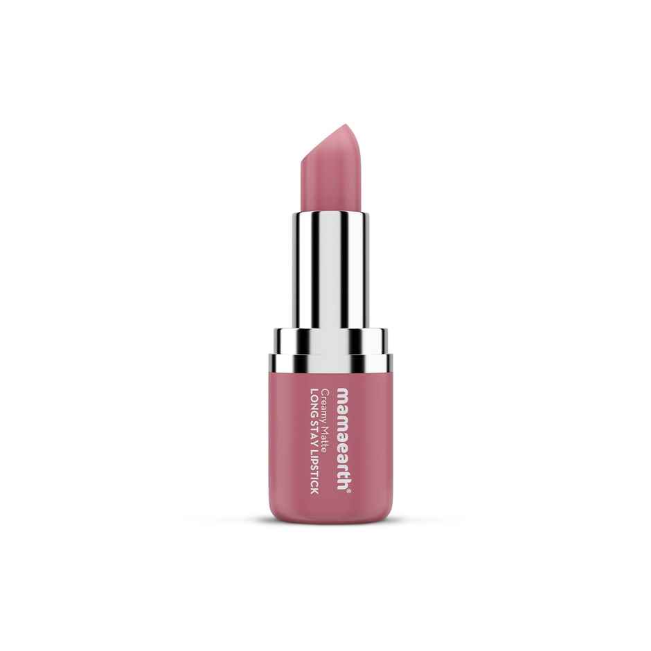 Mamaearth Creamy Matte Long Stay Lipstick | 04 Mauve Bloom