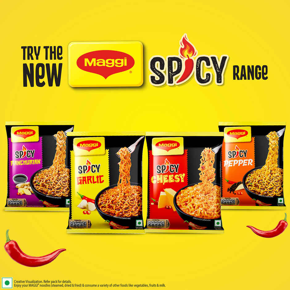 Maggi 2-Minute Spicy Garlic Noodles
