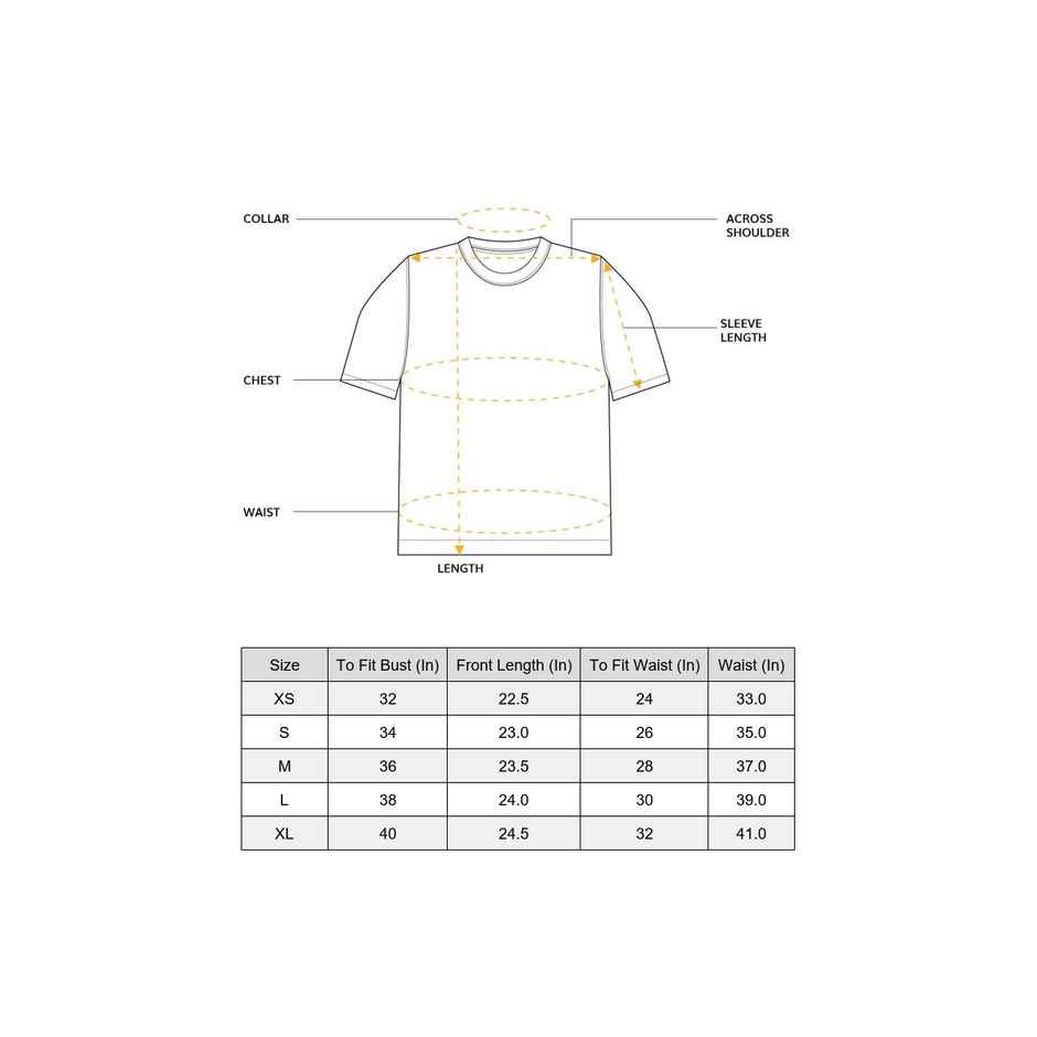 Tokyo Talkies Women's Floral Printed Round Neck T-shirt | White - M