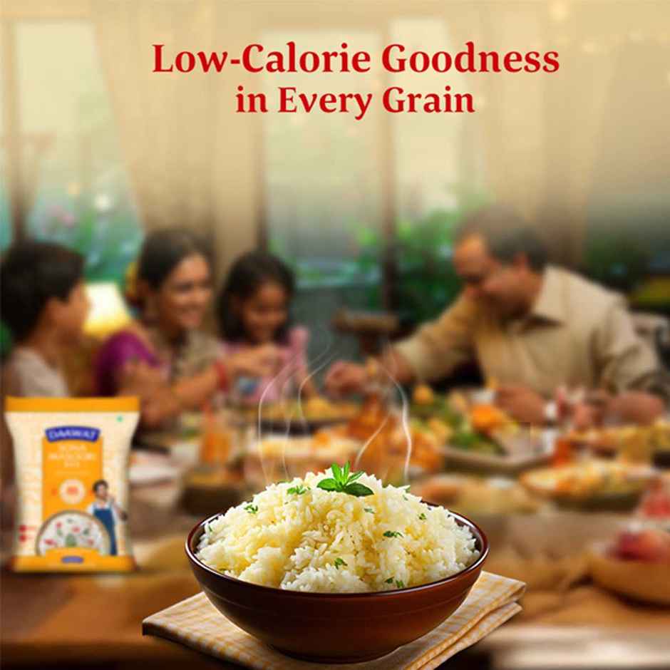 Daawat Premium Sona Masoori Rice | Medium Grain