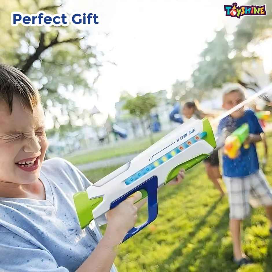 Toyshine Electric Holi Water Blaster Holi Gun Toy with Light | 25-32 Ft Range | Rechargeable