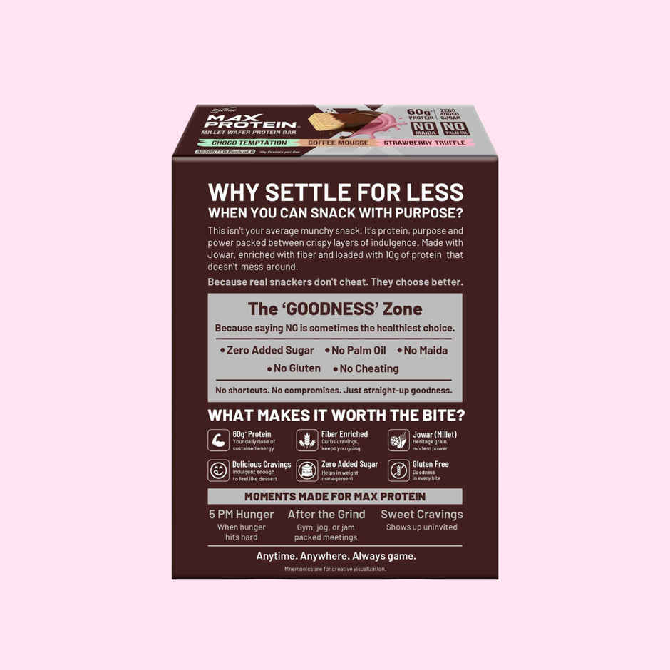 RiteBite Max Protein Assorted Millet Wafer Bar