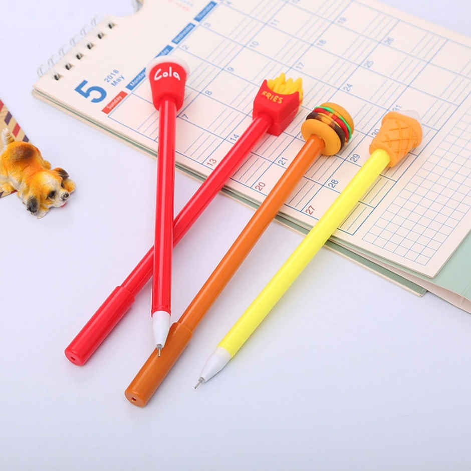 Dearjoy Fast Food Themed Pens - Set Of 4