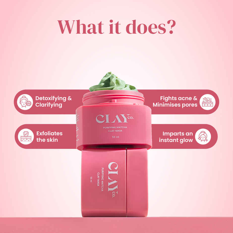 Clayco Purifying Matcha Clay Mask
