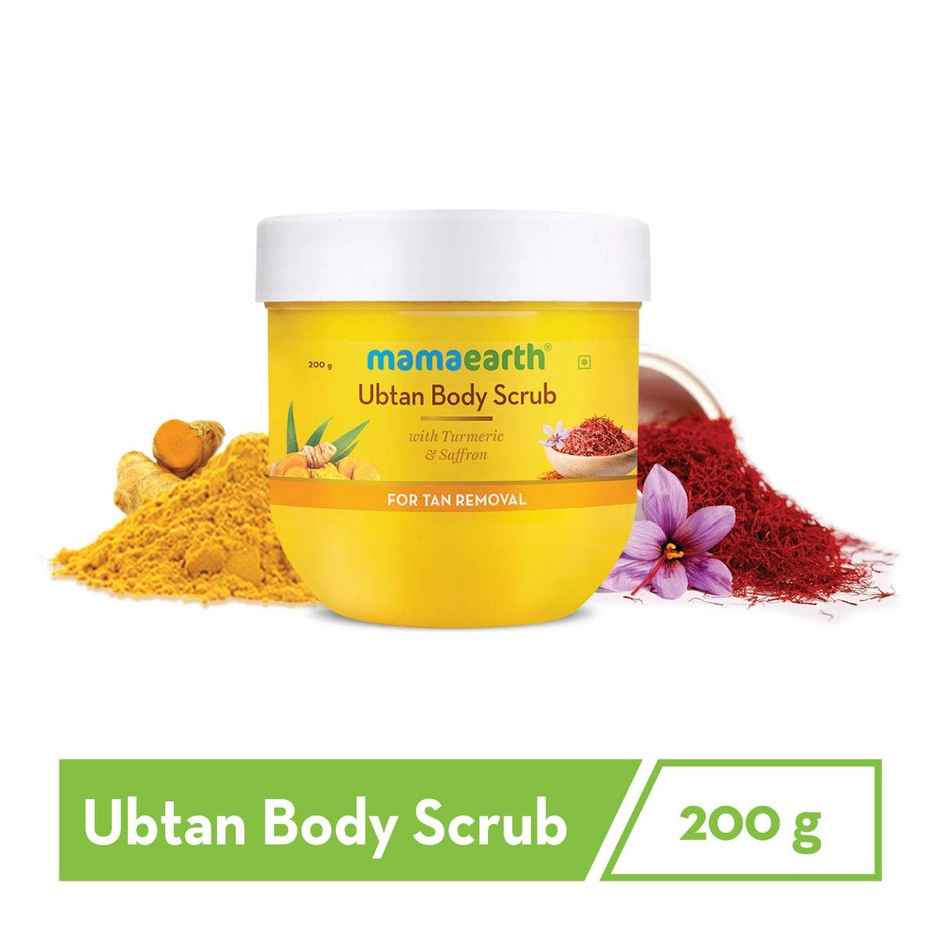 Mamaearth Ubtan Body Scrub With Turmeric & Saffron for Tan Removal
