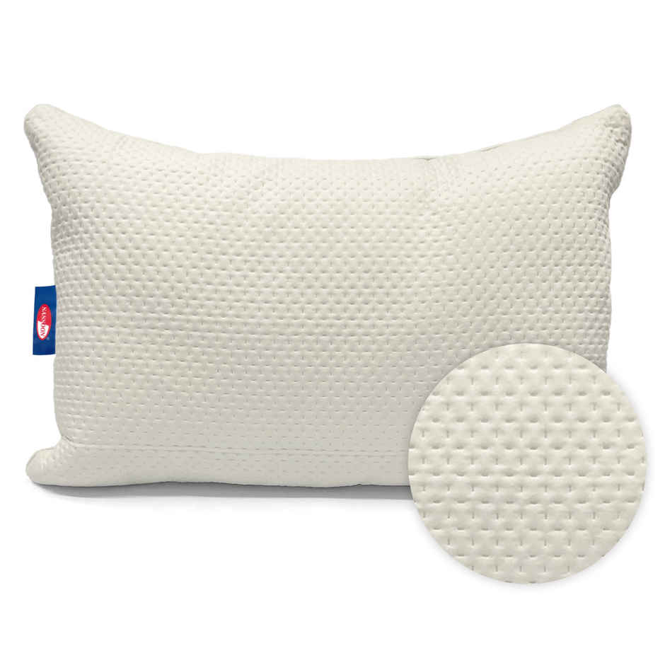 Sassoon Laika Microfiber Quilted Pillow (Green)