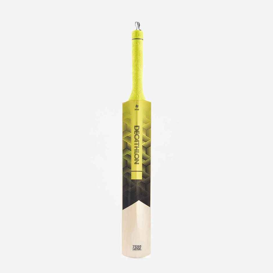 Decathlon FLX Kids Tennis Ball Cricket Bat | Yellow | Size 5