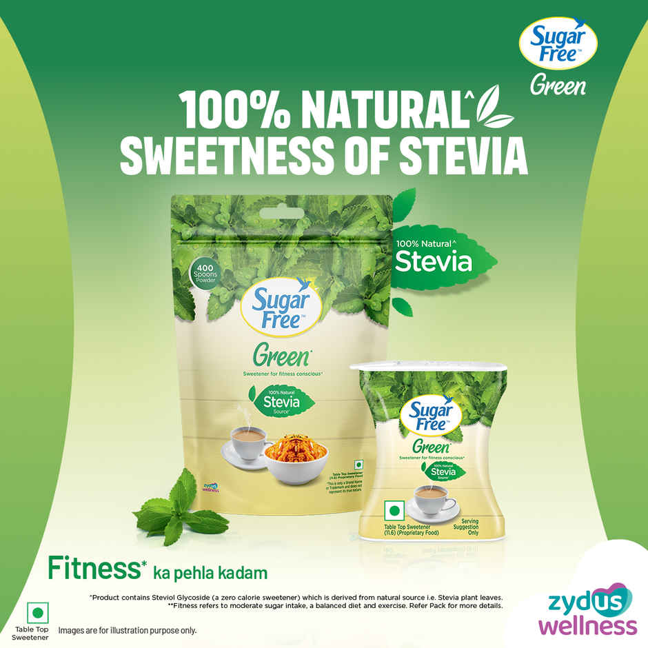 Sugarfree Green Truly Natural Made From Stevia Pouch