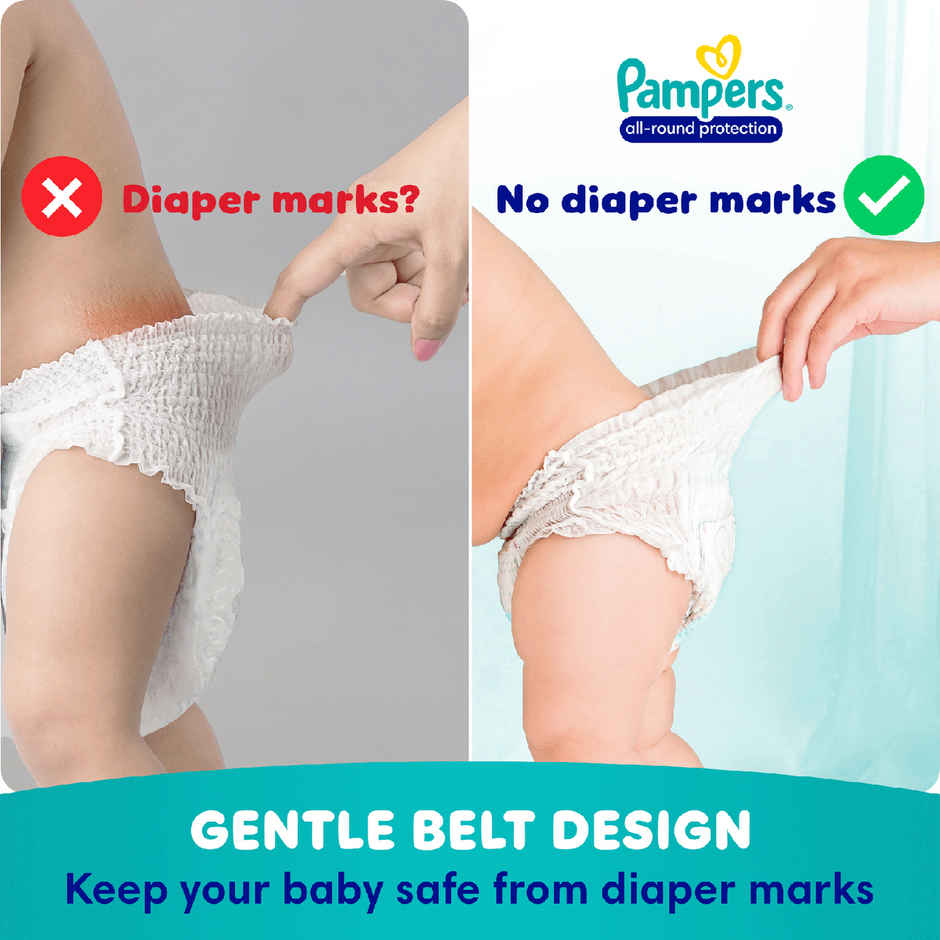 Pampers All Round Protection Baby Diapers | Pant Style | M | 24 pcs