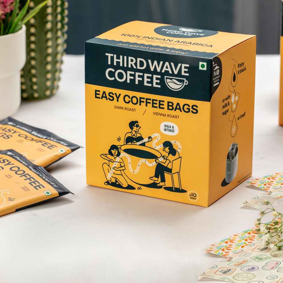 Third Wave Coffee Vienna Roast Easy Pour Bags | Dark Roast