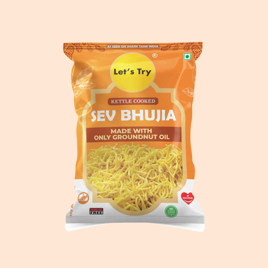 Let's Try Sev Bhujia | Spicy Crunchy Namkeen