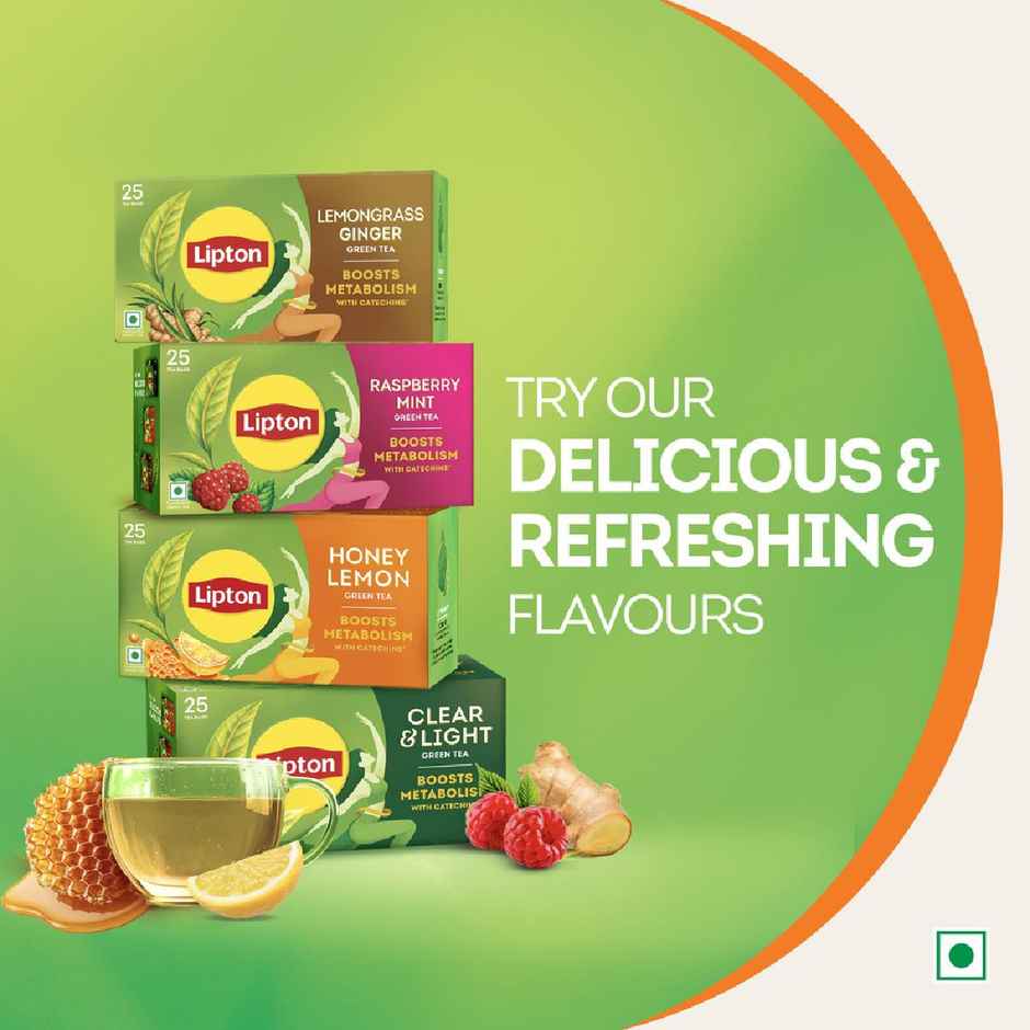 Lipton Honey Lemon Green Tea Bags