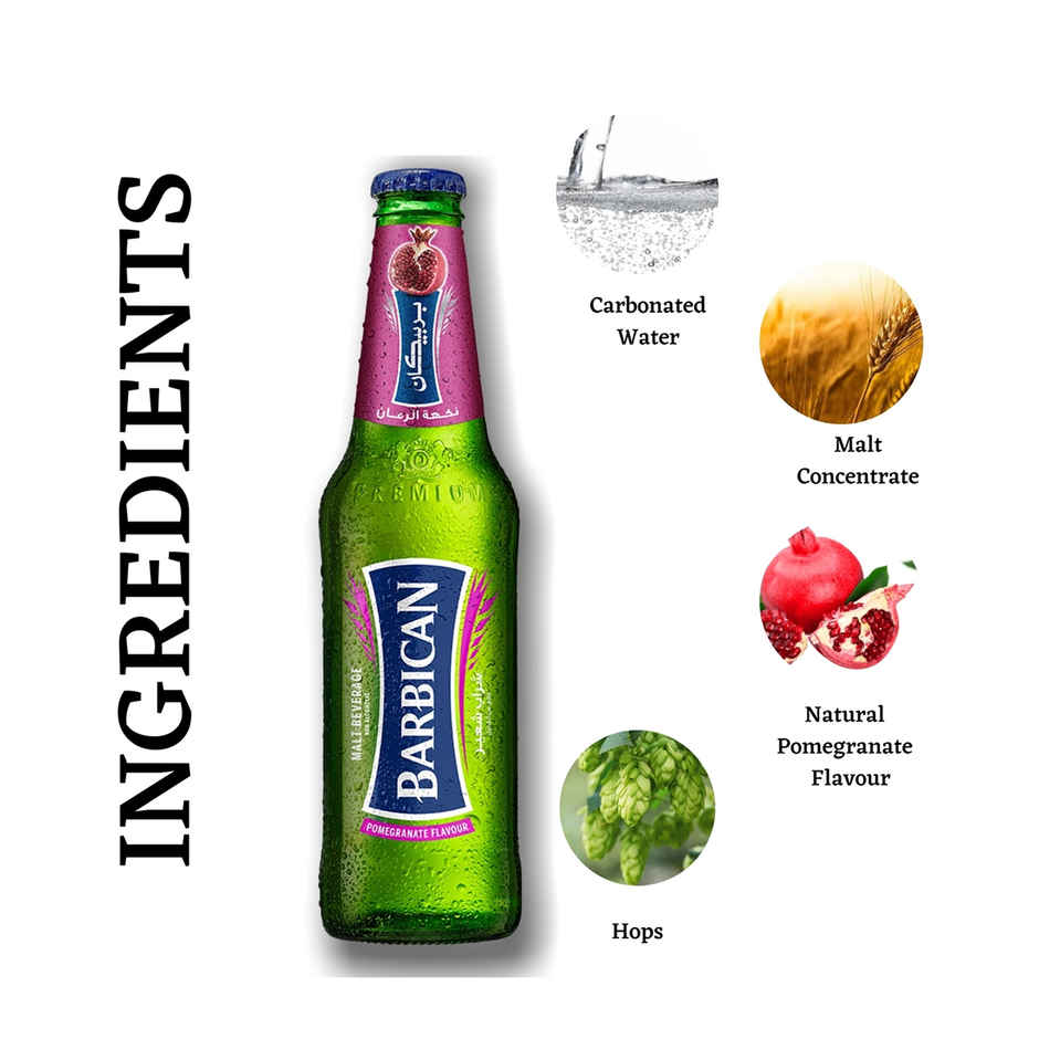 Barbican Pomegranate Non Alcoholic Drink