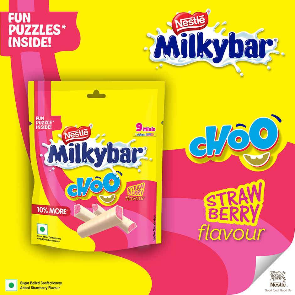 Nestle Milkybar Choo Strawberry  Sharebag