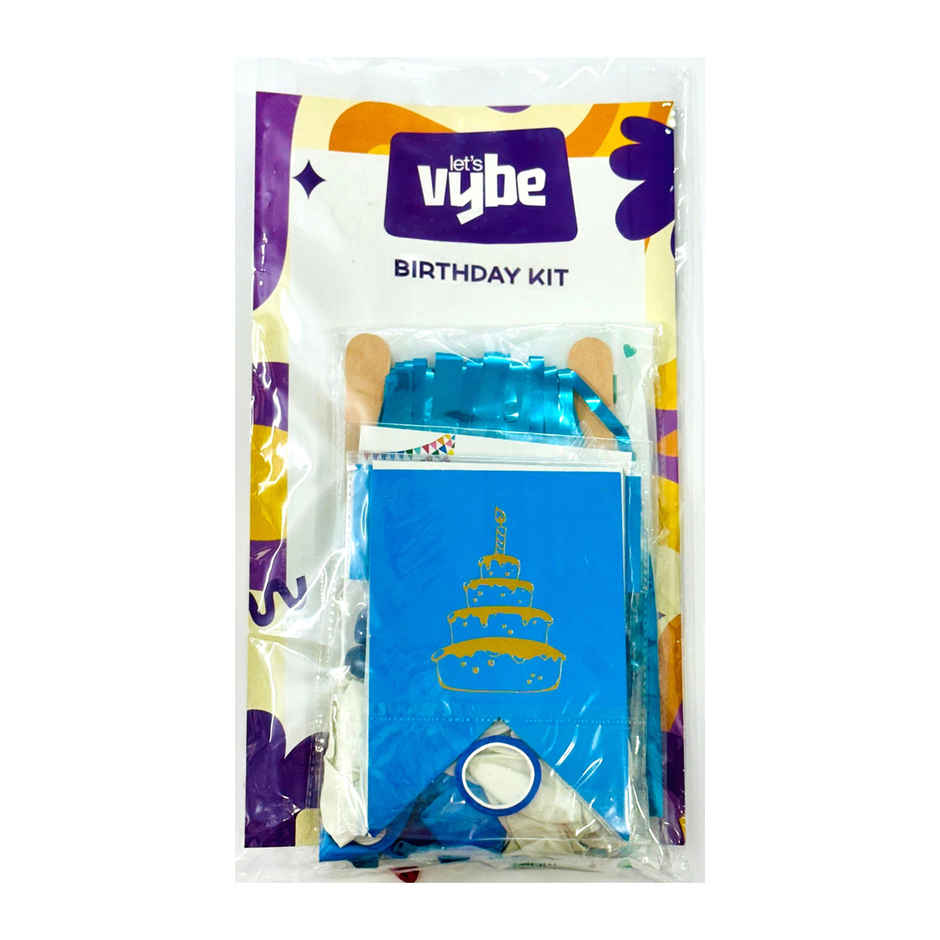 Birthday Decoration Kit | Assorted | Let's Vybe