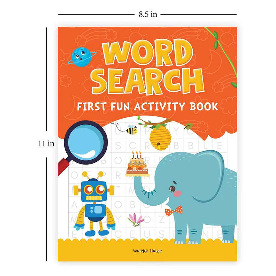 Word Search - First Fun Activity Books for Kids