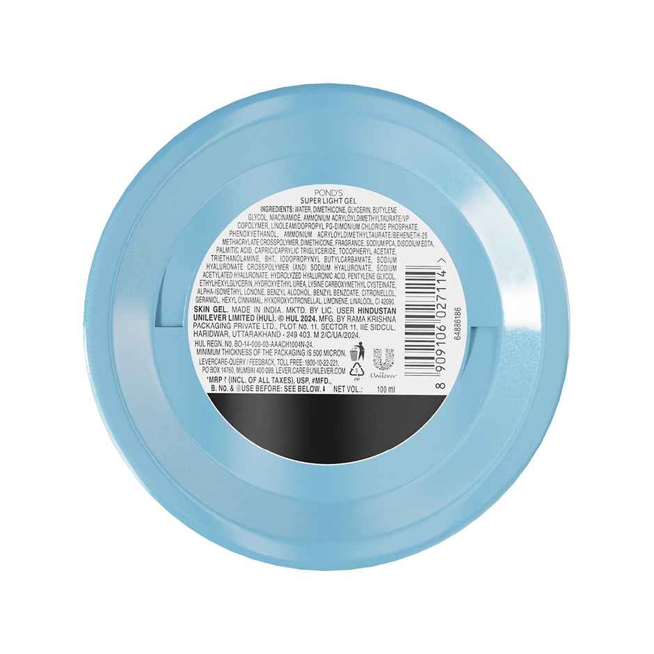 Pond's Super Light Gel Oil-Free Moisturize with Hyaluronic Acid & Vitamin E