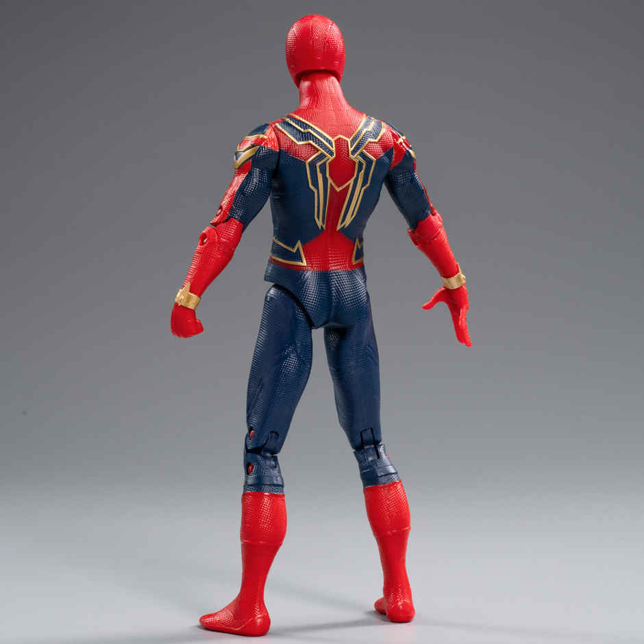 Striders Licensed Marvel Iron Spiderman Action Figure Toy | 7 inch