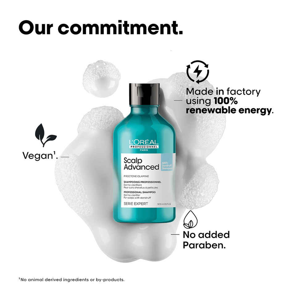 L'Oreal Professionnel Scalp Advanced Anti-Dandruff Dermo-Clarifier Shampoo Removes Dandruff
