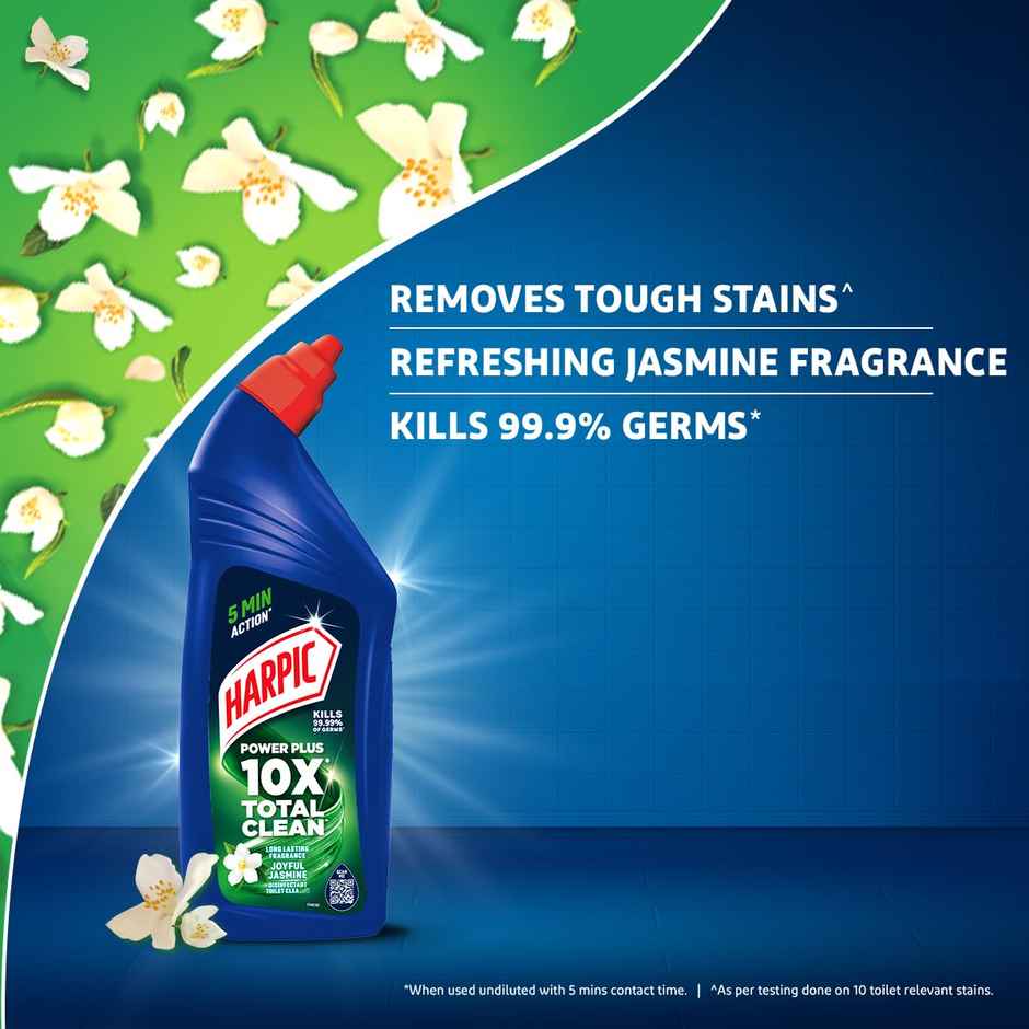 Harpic Jasmine Toilet Cleaner Liquid Combo