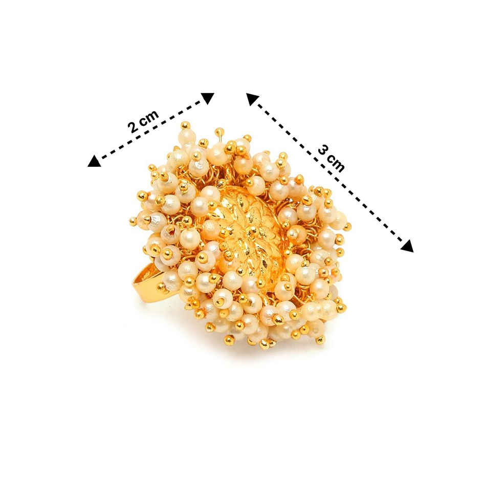 YouBella Stylish Latest Design Jewellery Ring for Women (YBRG - 20041)