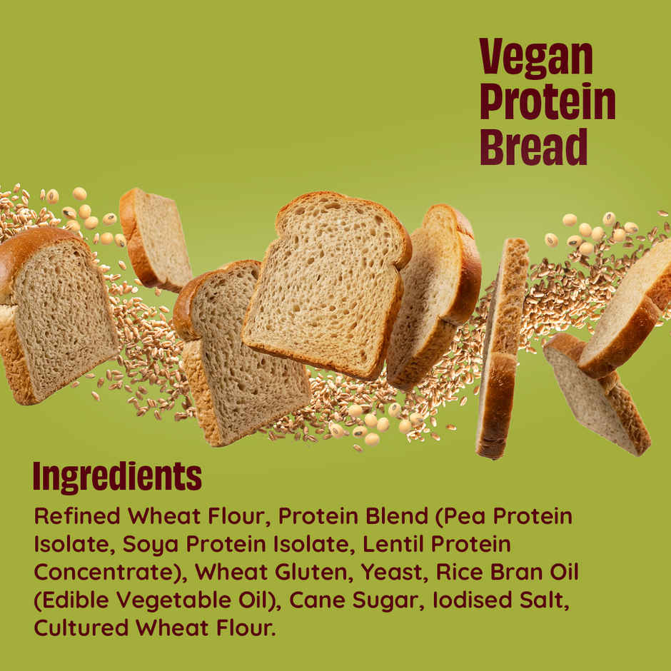 The Health Factory Vegan Protein Bread | 38g High Protein