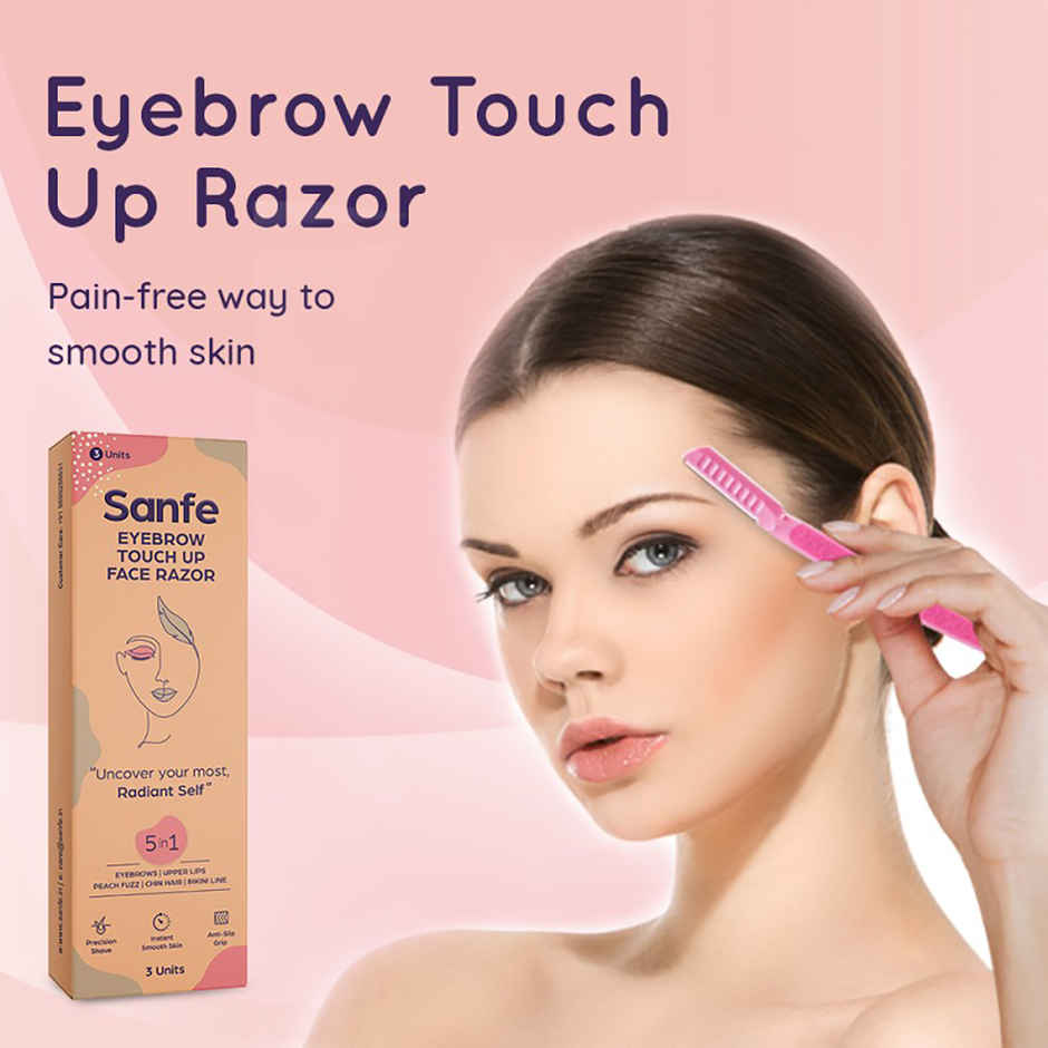 Sanfe Reusable Eyebrow Touch Up Face Razor