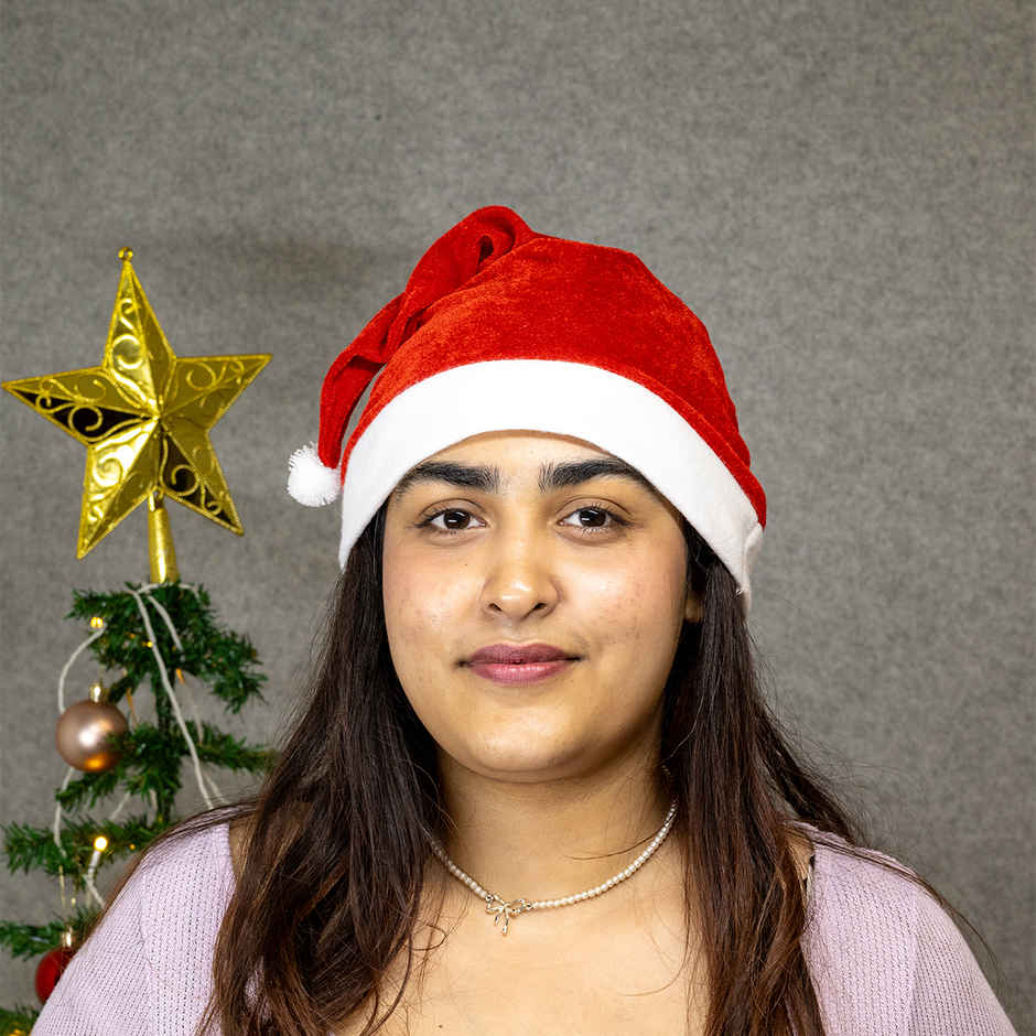 Premium Santa Cap Velvet | Picfest