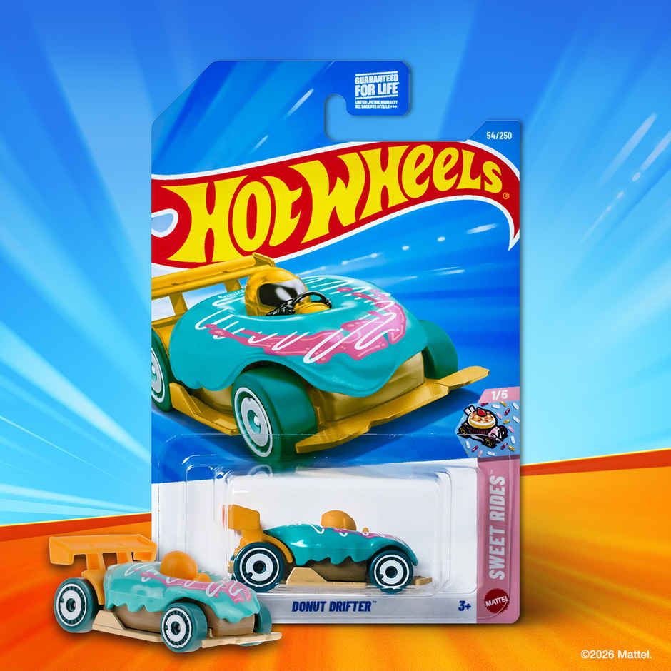 Hot Wheels Worldwide Basic Car HW DONUT DRIFTER Toy Car for Kids and Collectors