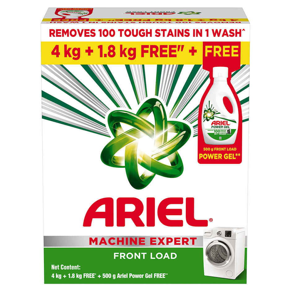 Ariel Matic Detergent Powder Front Load Liquid free|Washing Machine