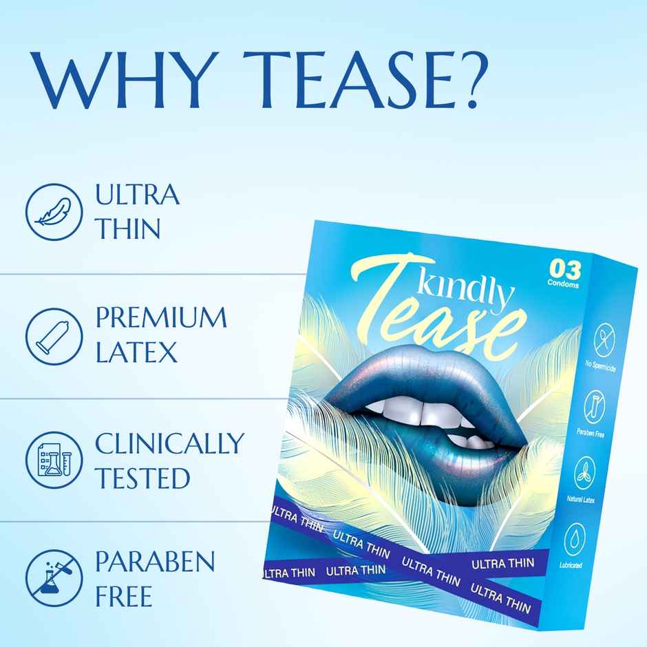 Kindly Health Tease Ultra Thin Condoms