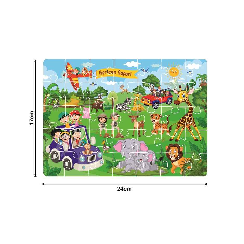 Ratna's 4In1 Safari World Puzzle