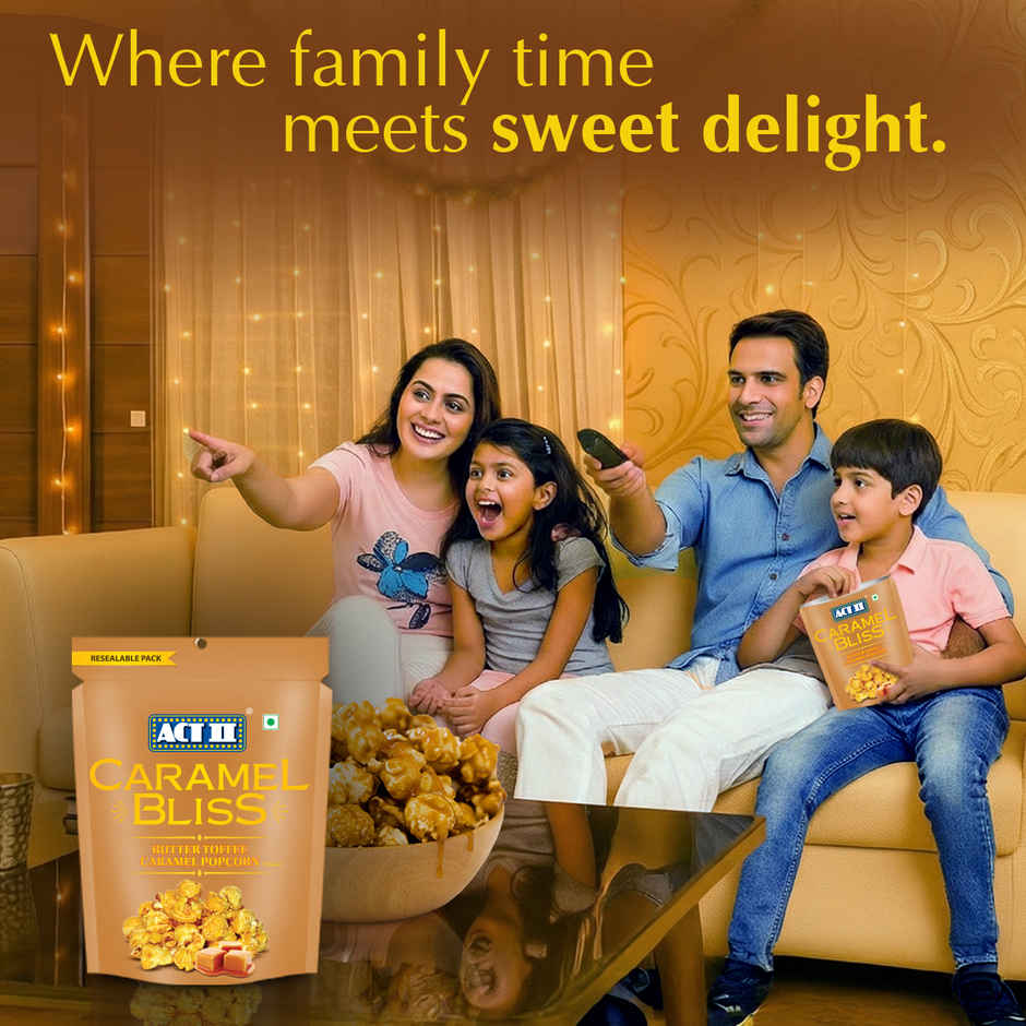 ACT II Butter Toffee Caramel Popcorn | On-the-Go Snacks | Sweet Munchies | Movie Treat