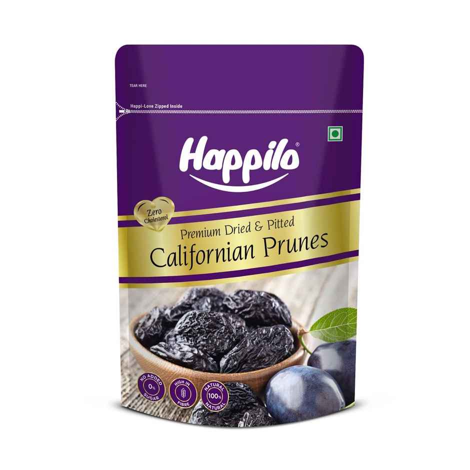 Happilo Premium Dried Prunes|Soft &Juicy|Dry Fruits
