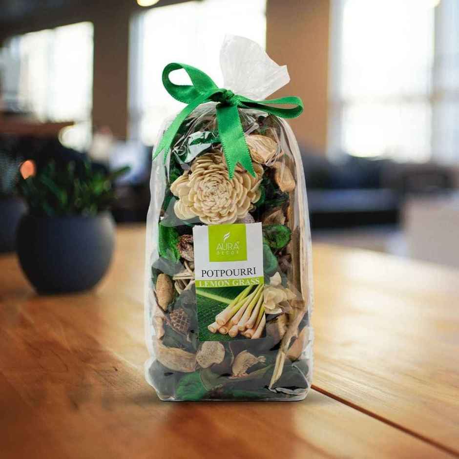 Potpourri Lemongrass Scented | 150 g | Aura Decor