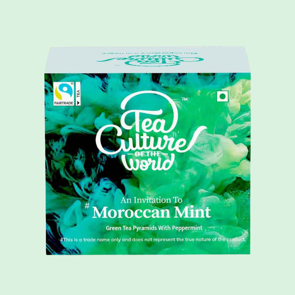 Tea Culture Of The World Moroccan Mint Green Tea Bags