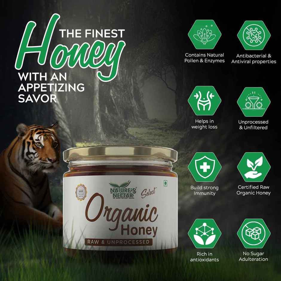 Nature's Nectar Organic Honey