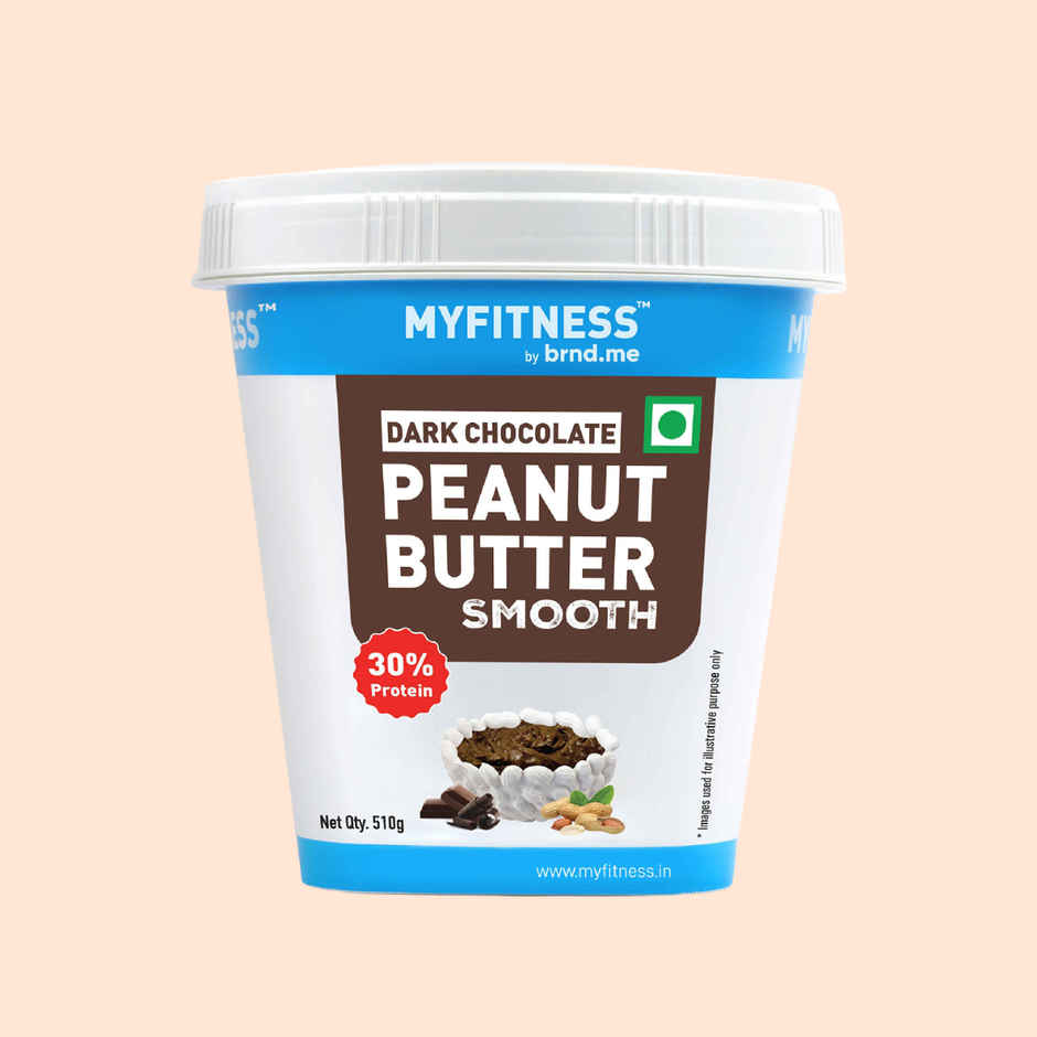 MyFitness 30g High Protein Dark Chocolate Creamy Peanut Butter Spread with Added Whey