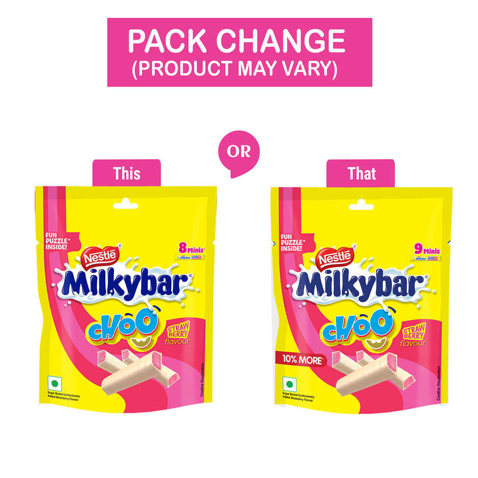 Nestle Milkybar Choo Strawberry  Sharebag