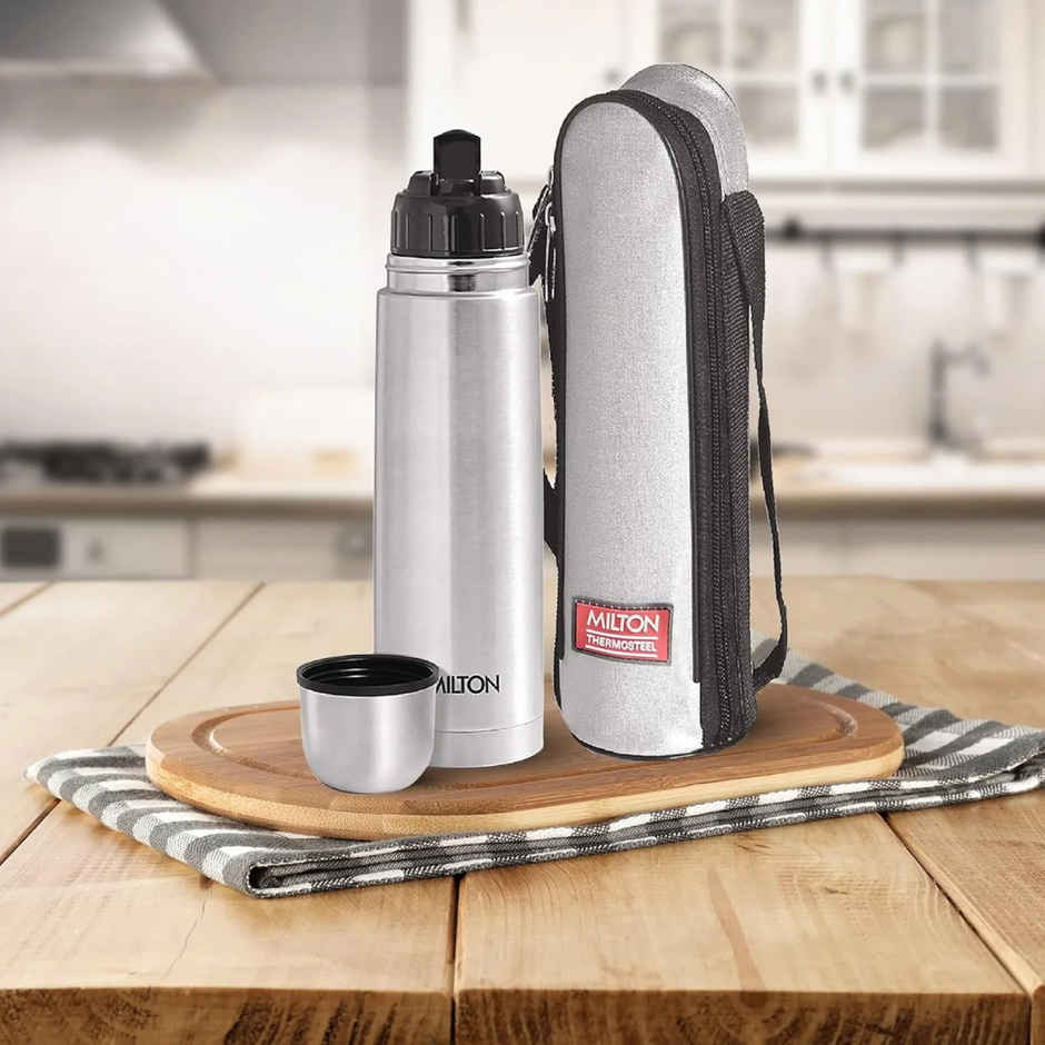 Milton Flip Lid Thermosteel Water Bottle | 1 L