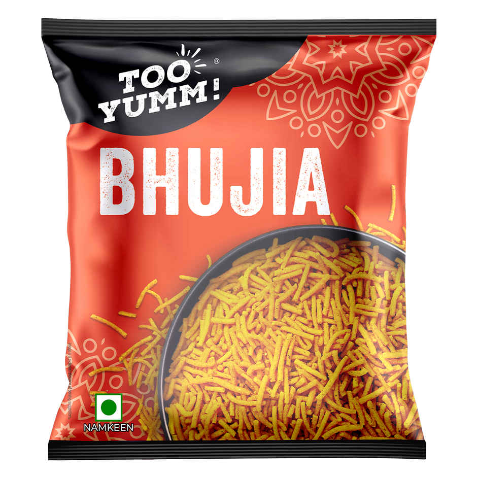 Too Yumm Bikaneri Bhujia Sev Snacks, 30% Less Saturated Fats, No Palm Oil Healthy Namkeen
