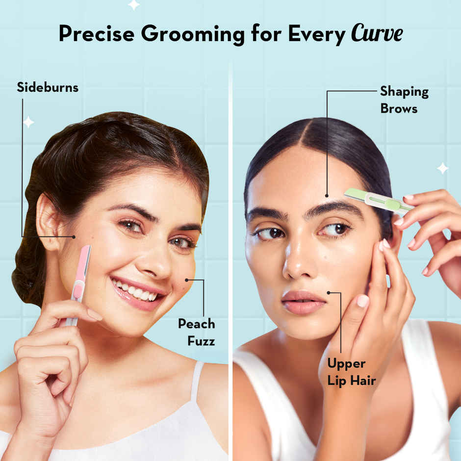 Plush Swipe Face Razor