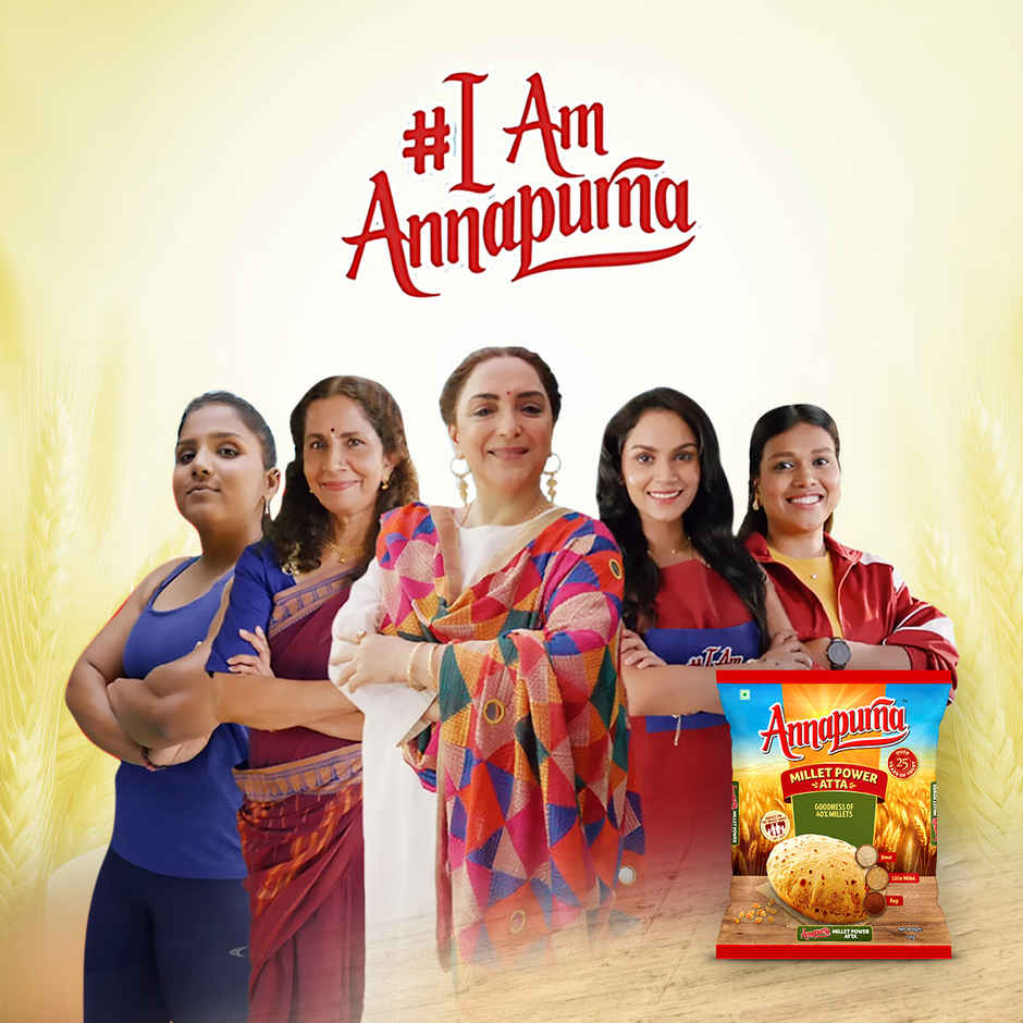 Annapurna Millet Power Atta | 40% Millets - Jowar - Ragi - Little Millet